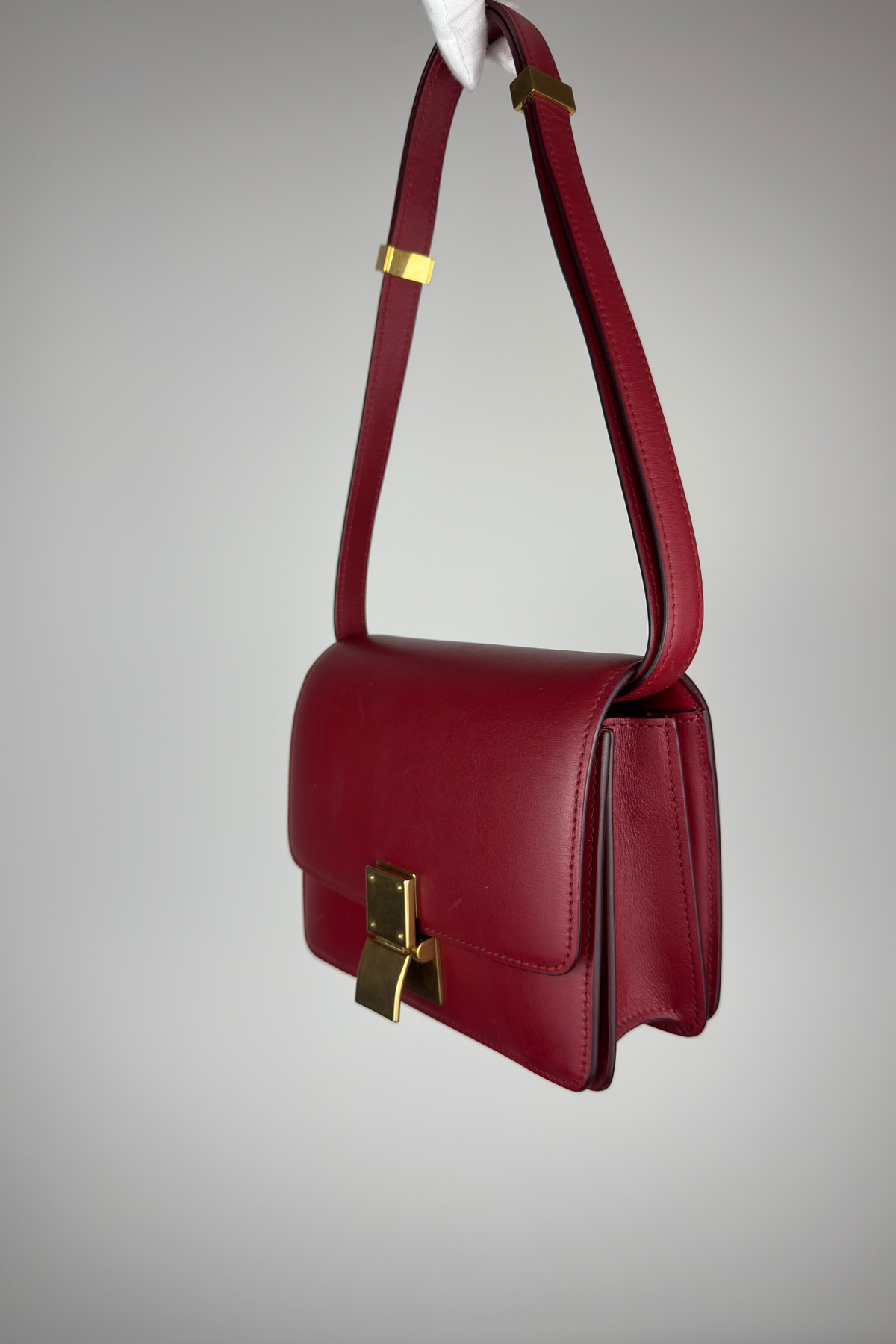 Céline Box Calfskin MINI Classic red