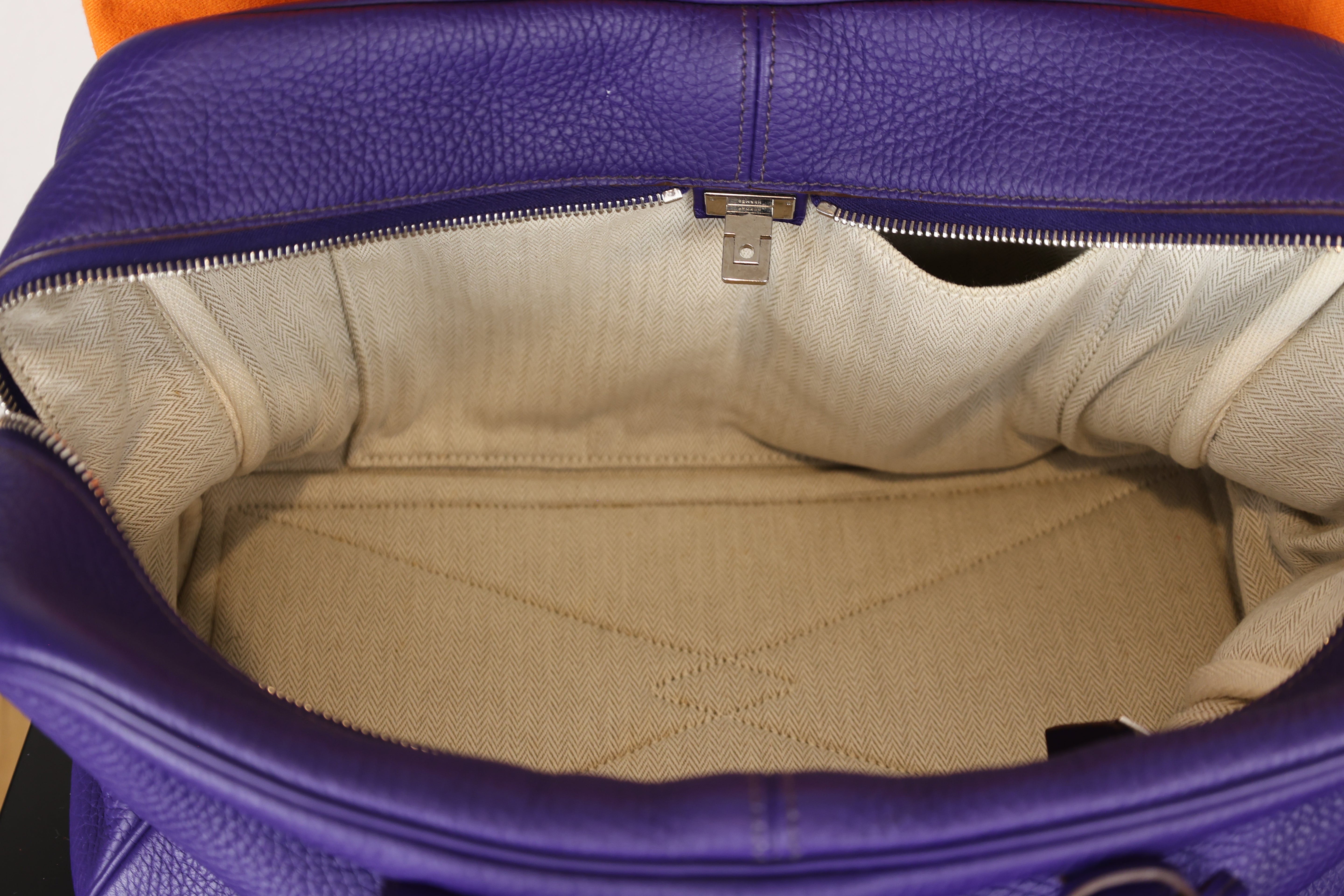 Hermes Victoria 35 Clemence Iris