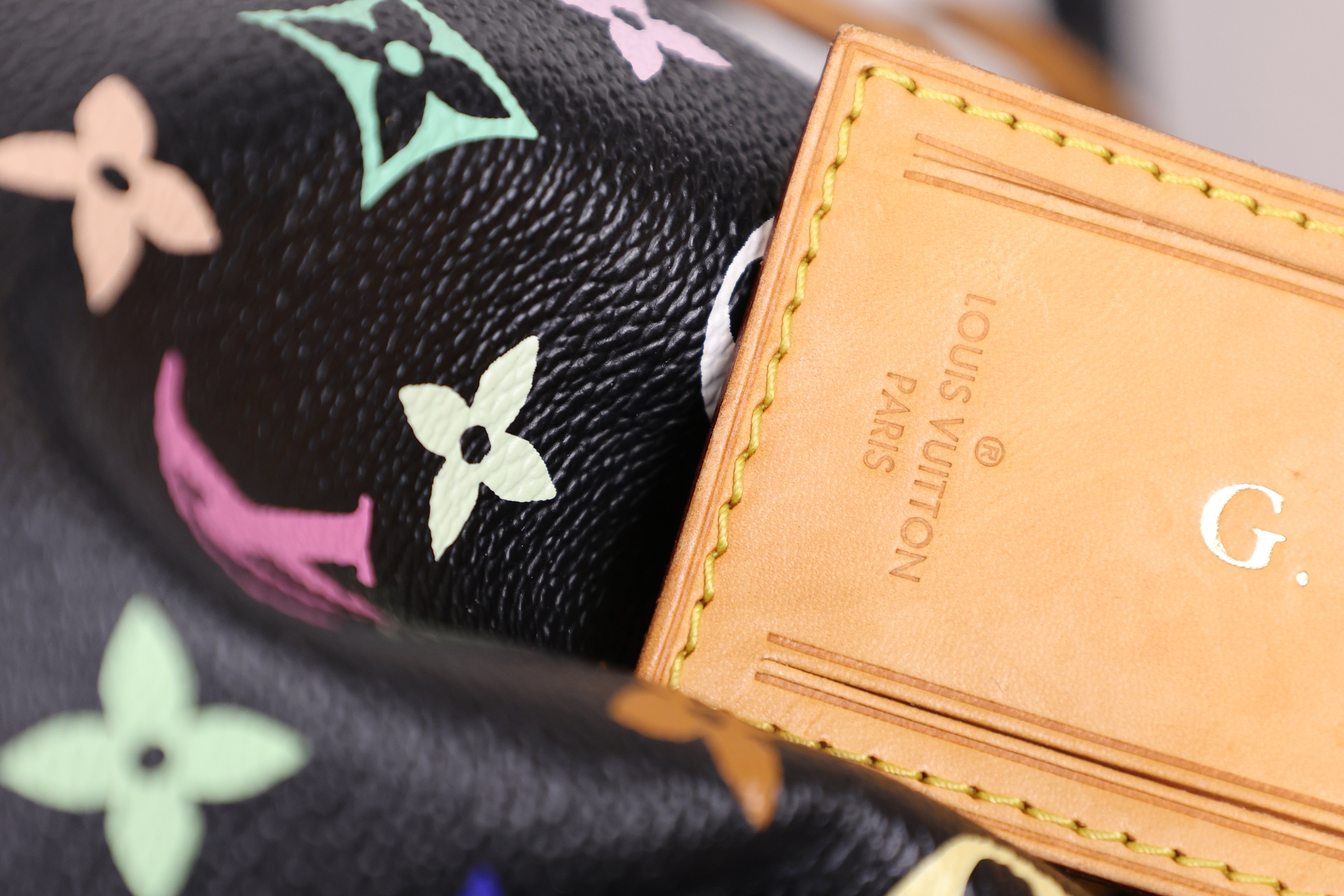 Louis Vuitton Petit Noe Multicolor Black