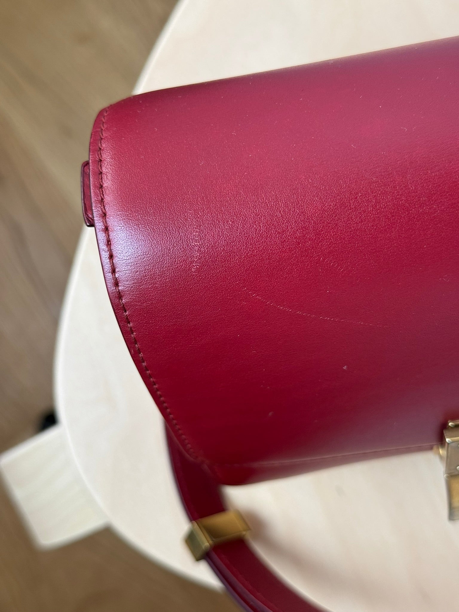 Céline Box Calfskin MINI Classic red