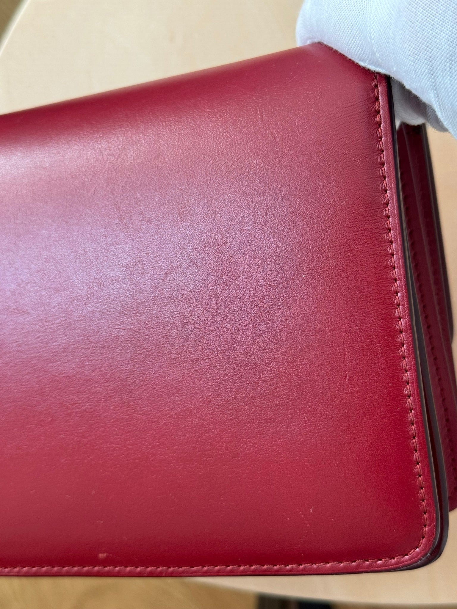 Céline Box Calfskin MINI Classic red