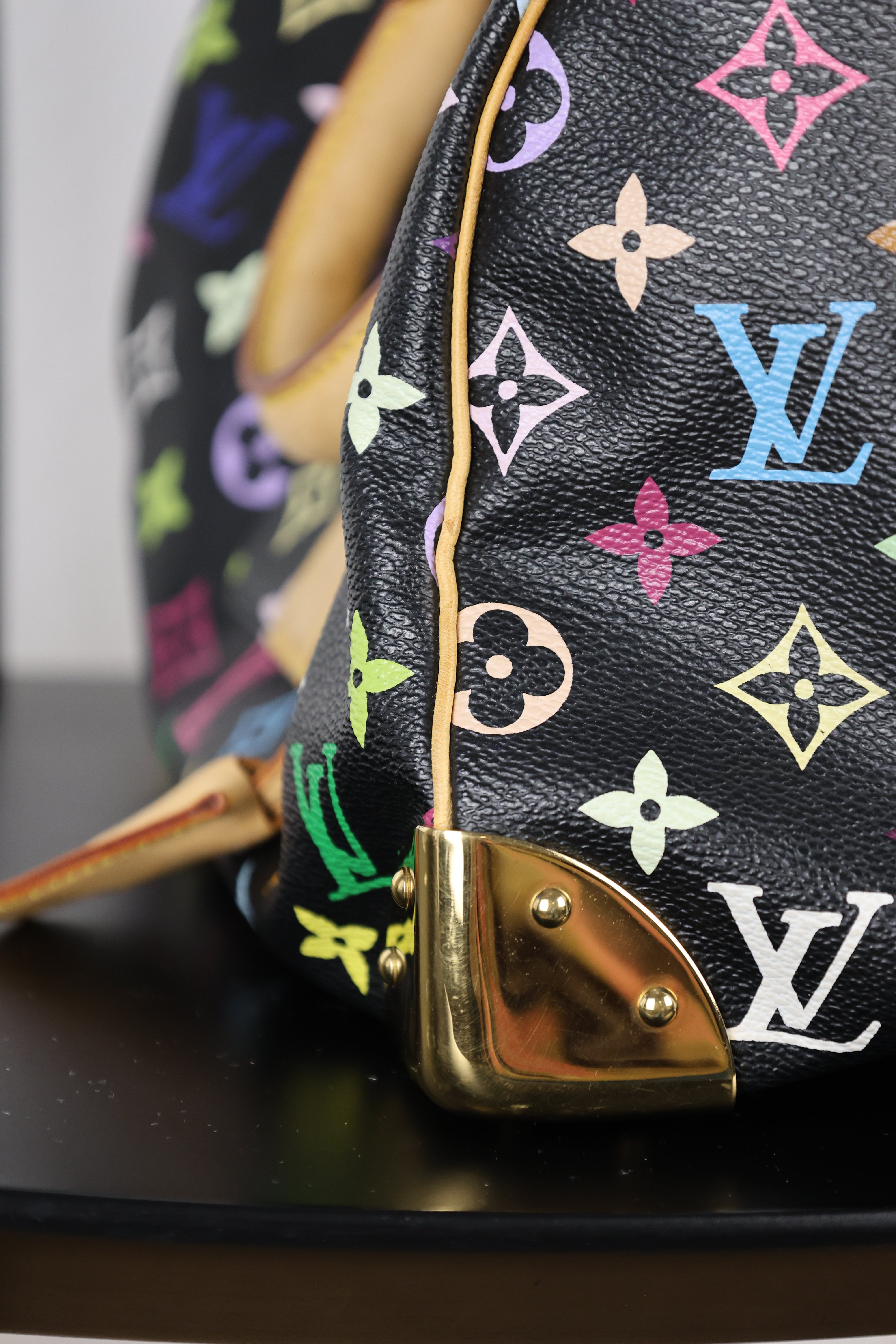 Louis Vuitton Monogram Multicolore Speedy 30 Black