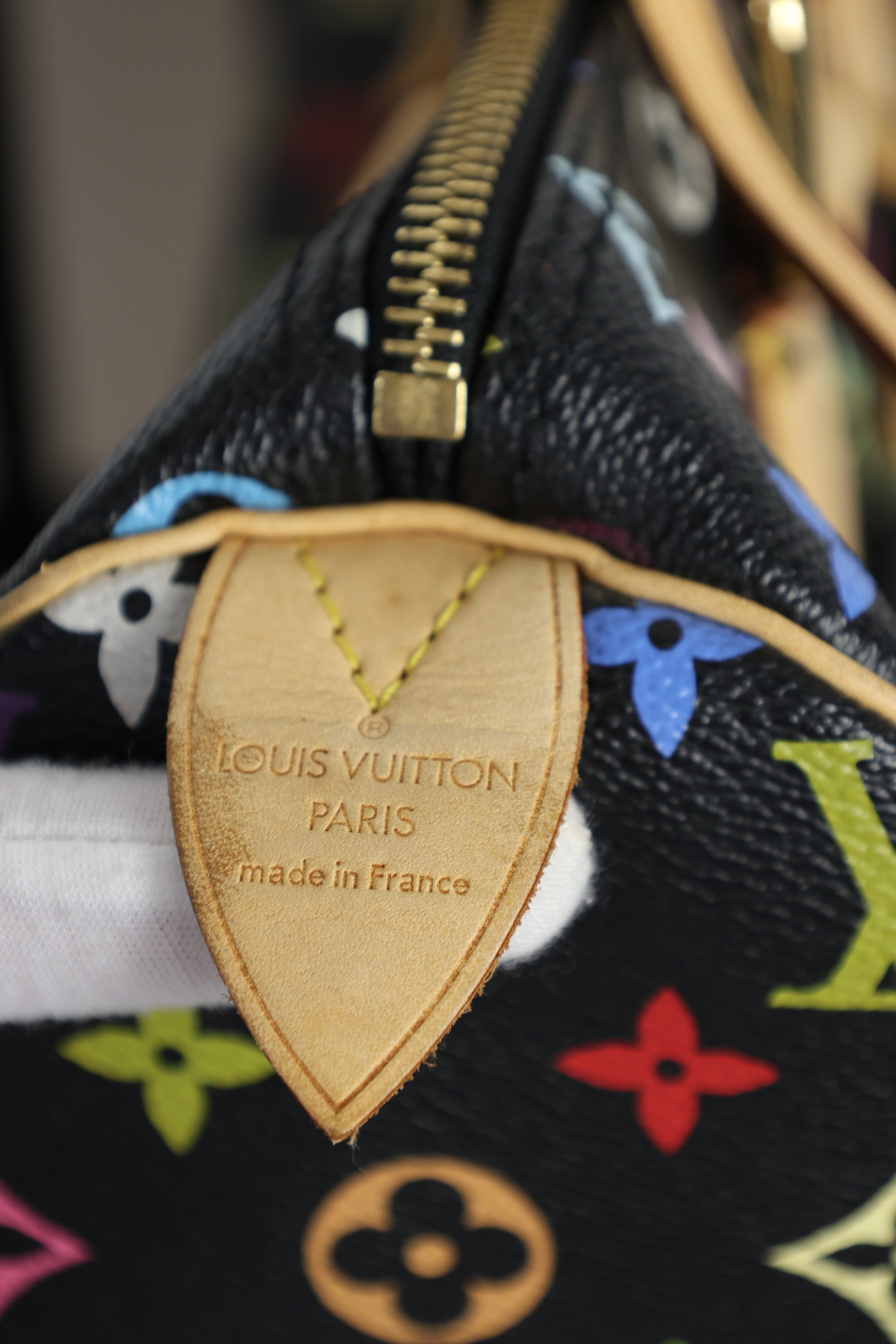 Louis Vuitton Monogram Multicolore Speedy 30 Black