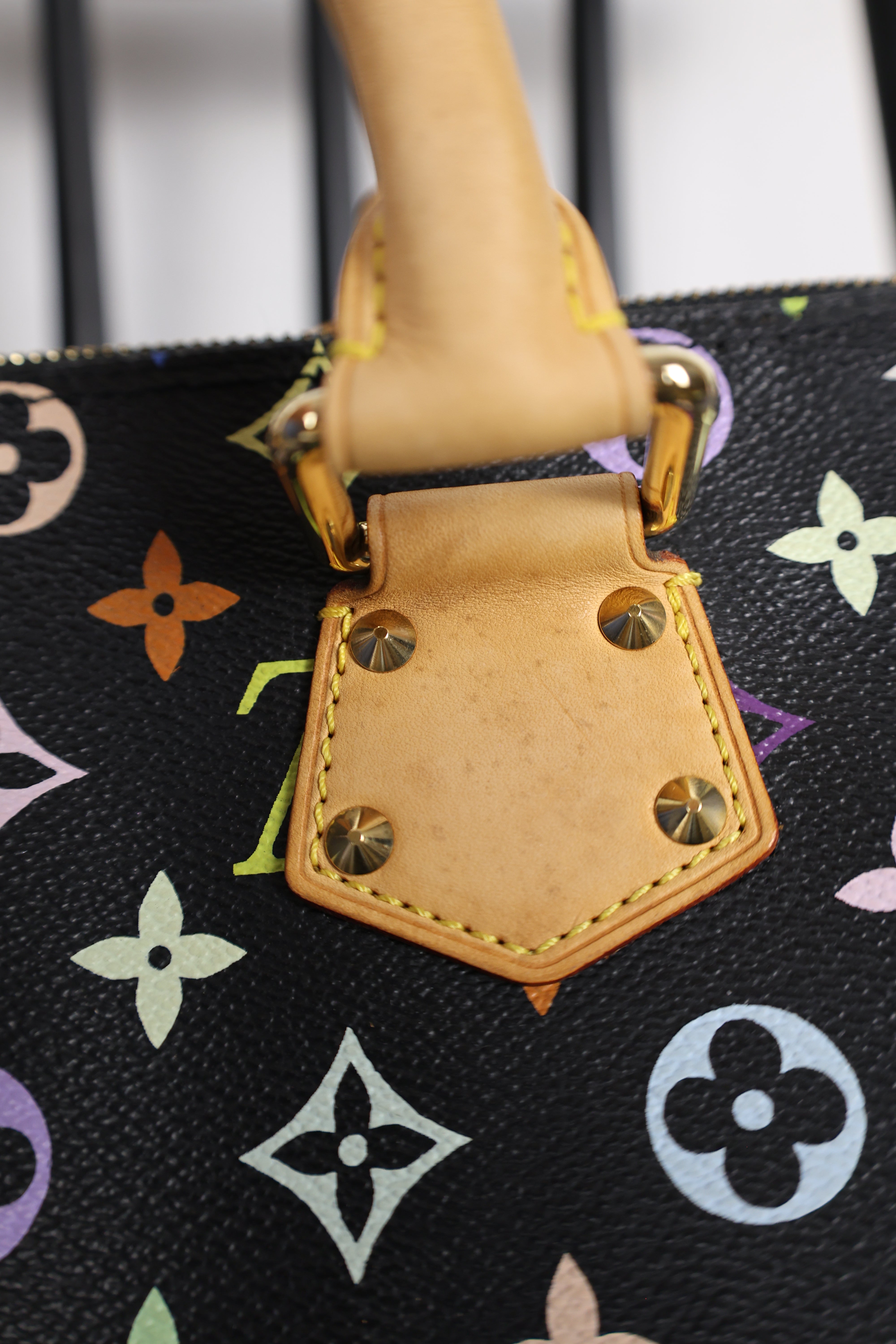 Louis Vuitton Monogram Multicolore Speedy 30 Black