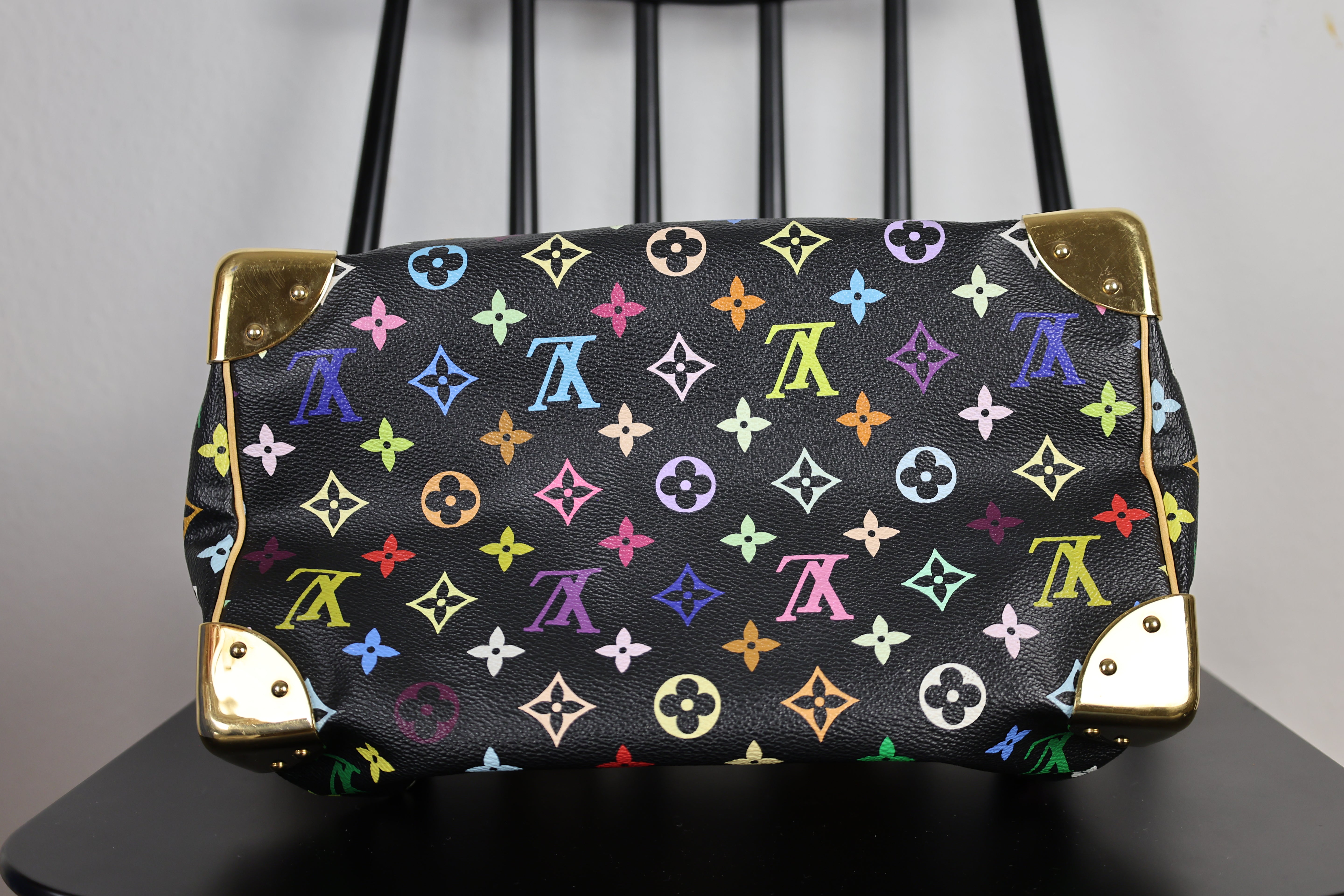 Louis Vuitton Monogram Multicolore Speedy 30 Black