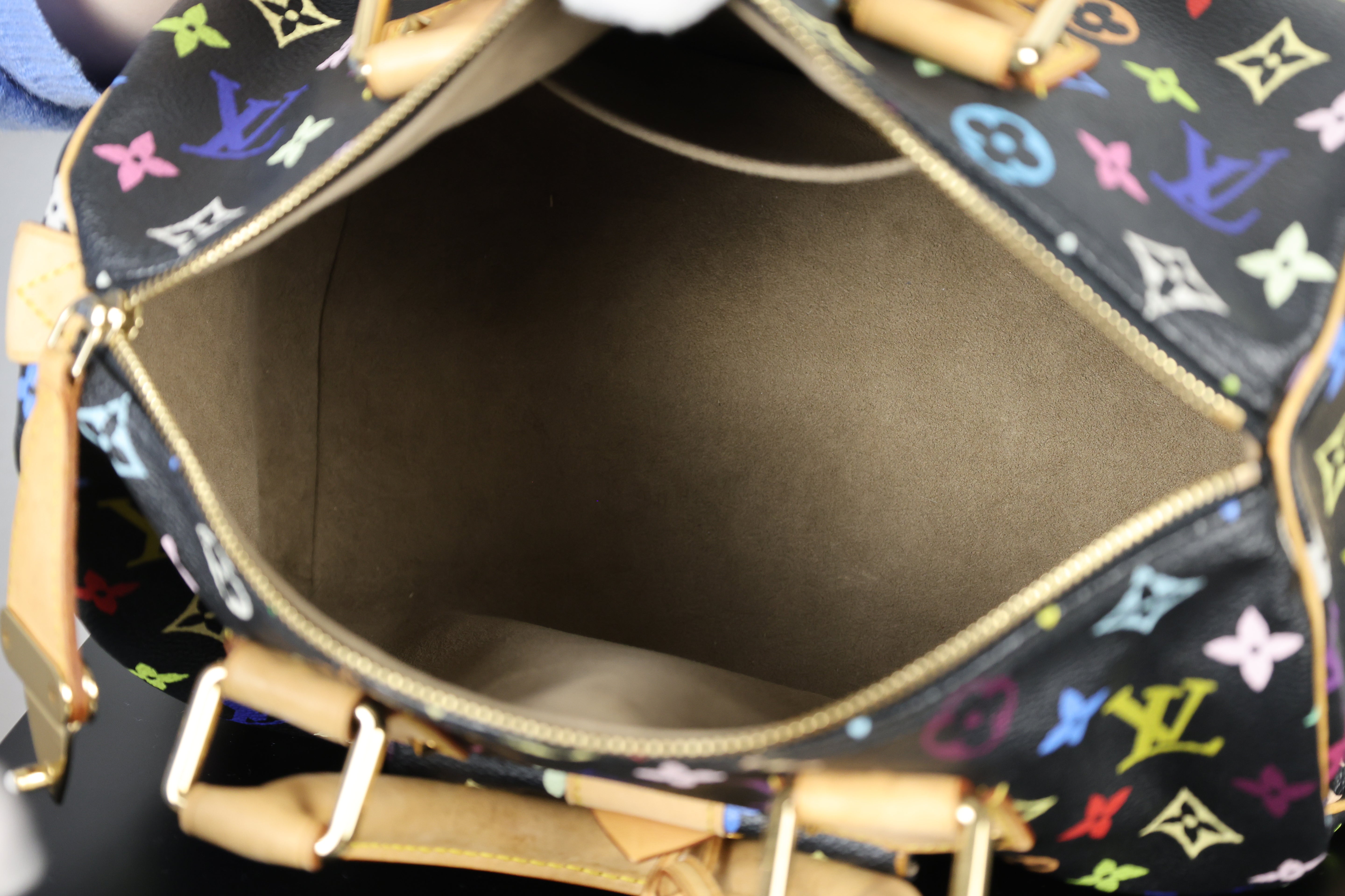 Louis Vuitton Monogram Multicolore Speedy 30 Black