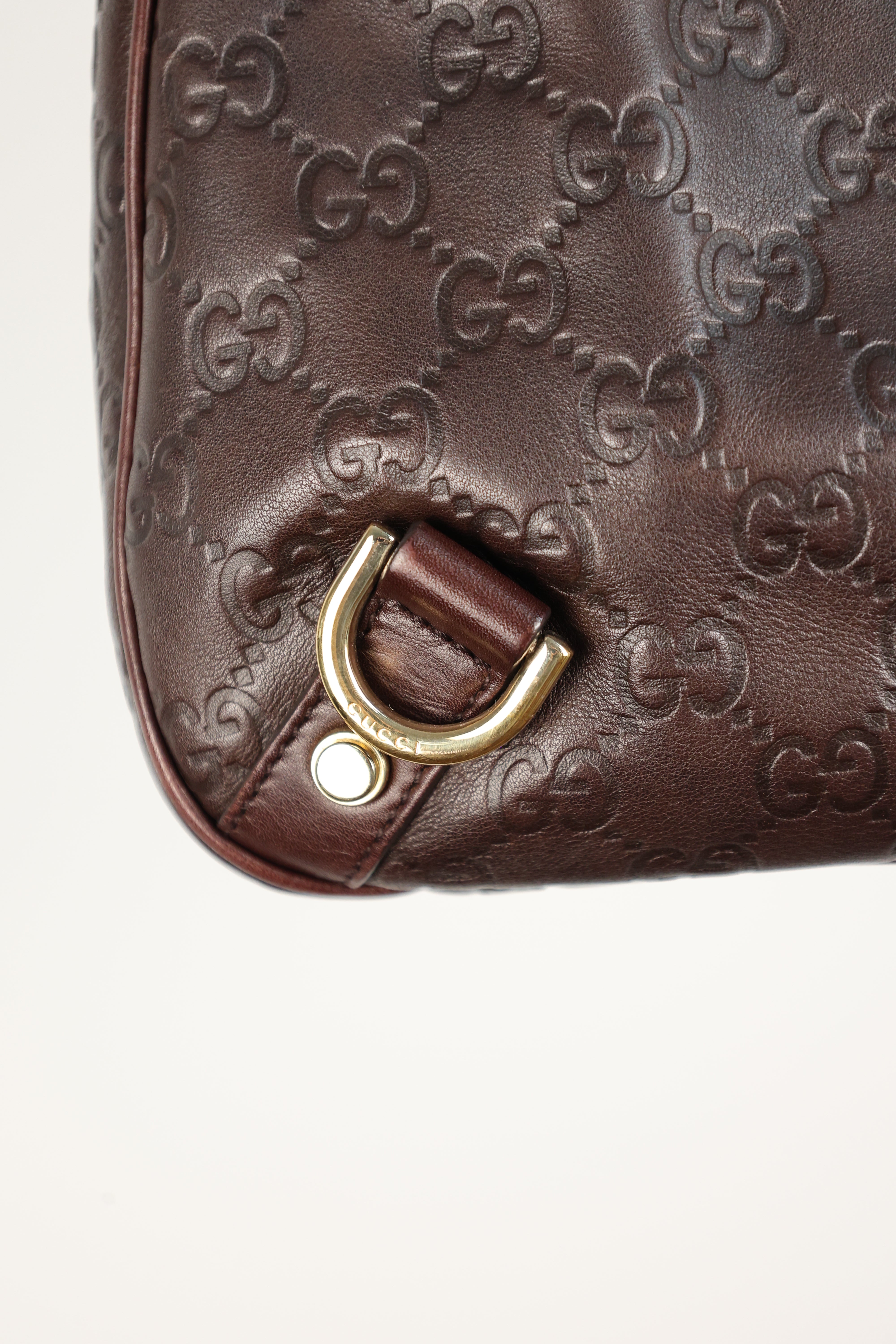 Gucci Guccissima Leather Abbey D-Ring Hobo