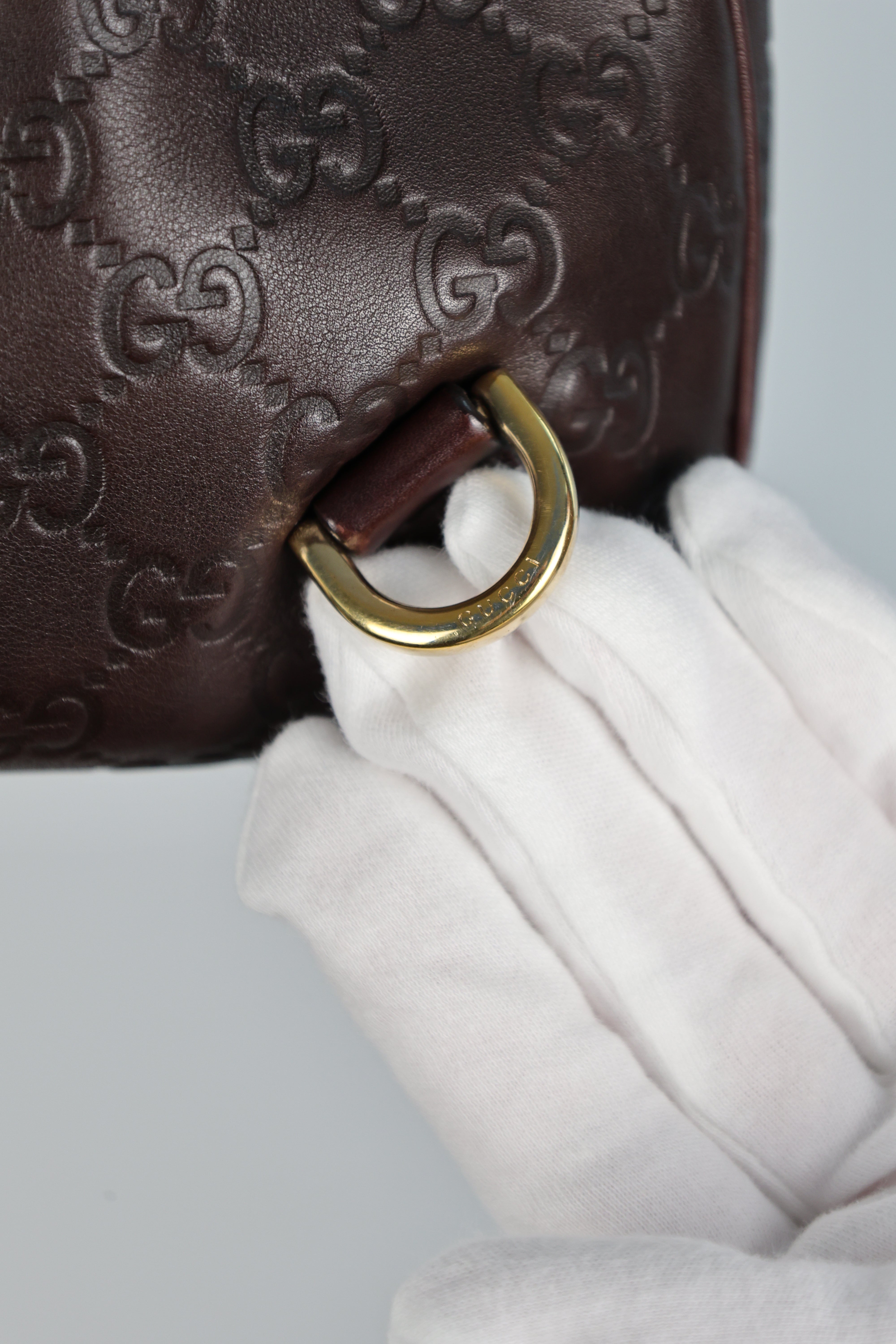 Gucci Guccissima Leather Abbey D-Ring Hobo