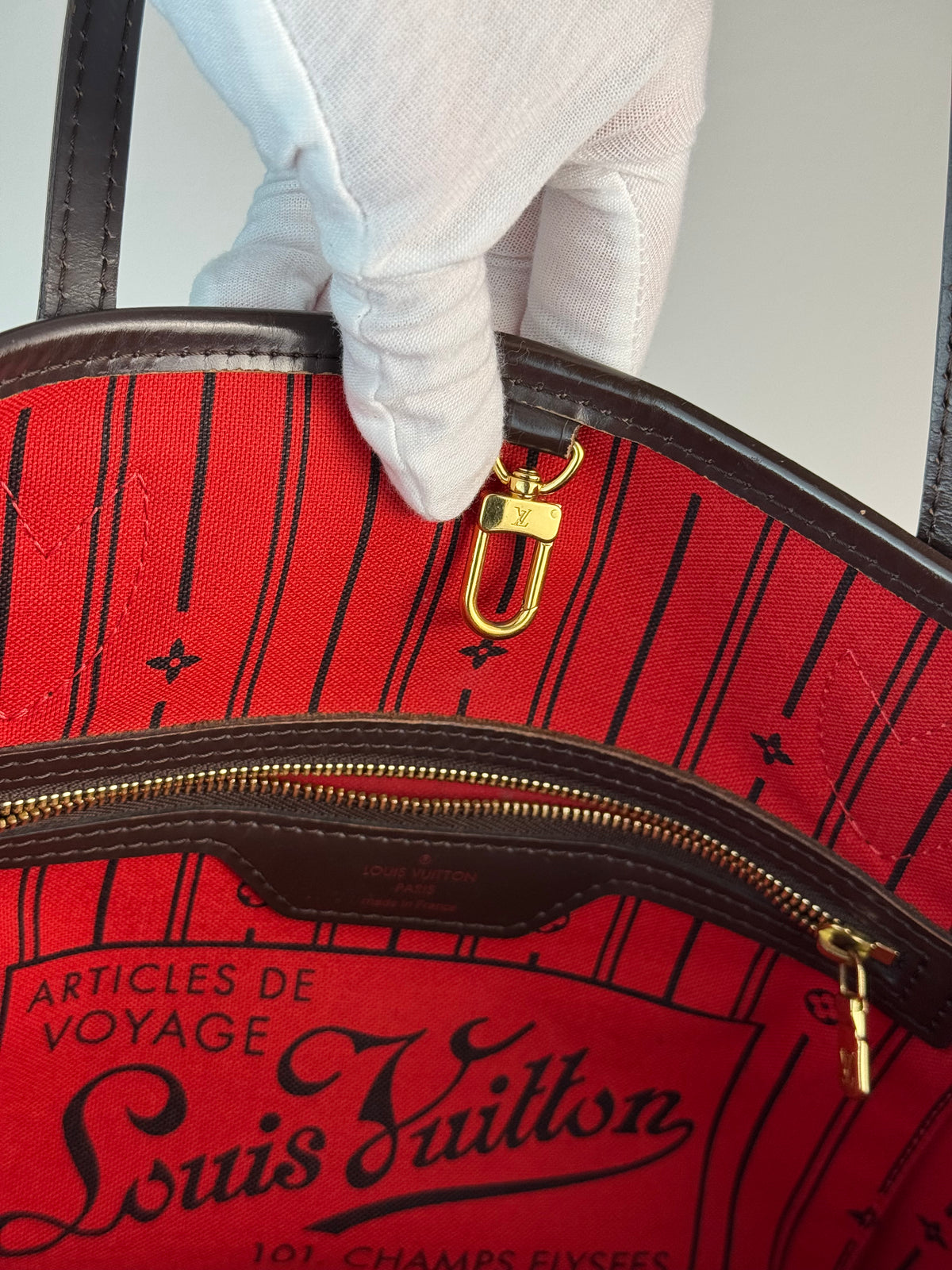 Louis Vuitton Neverfull PM Damier Ebene