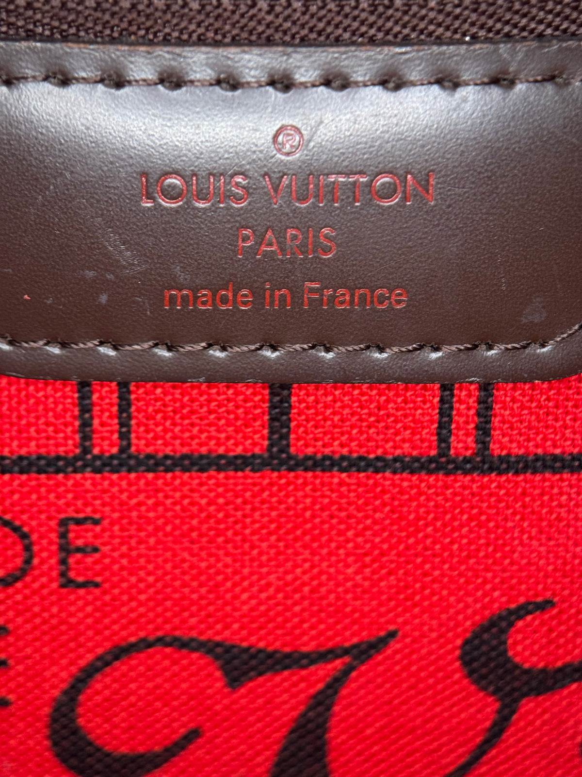 Louis Vuitton Neverfull PM Damier Ebene
