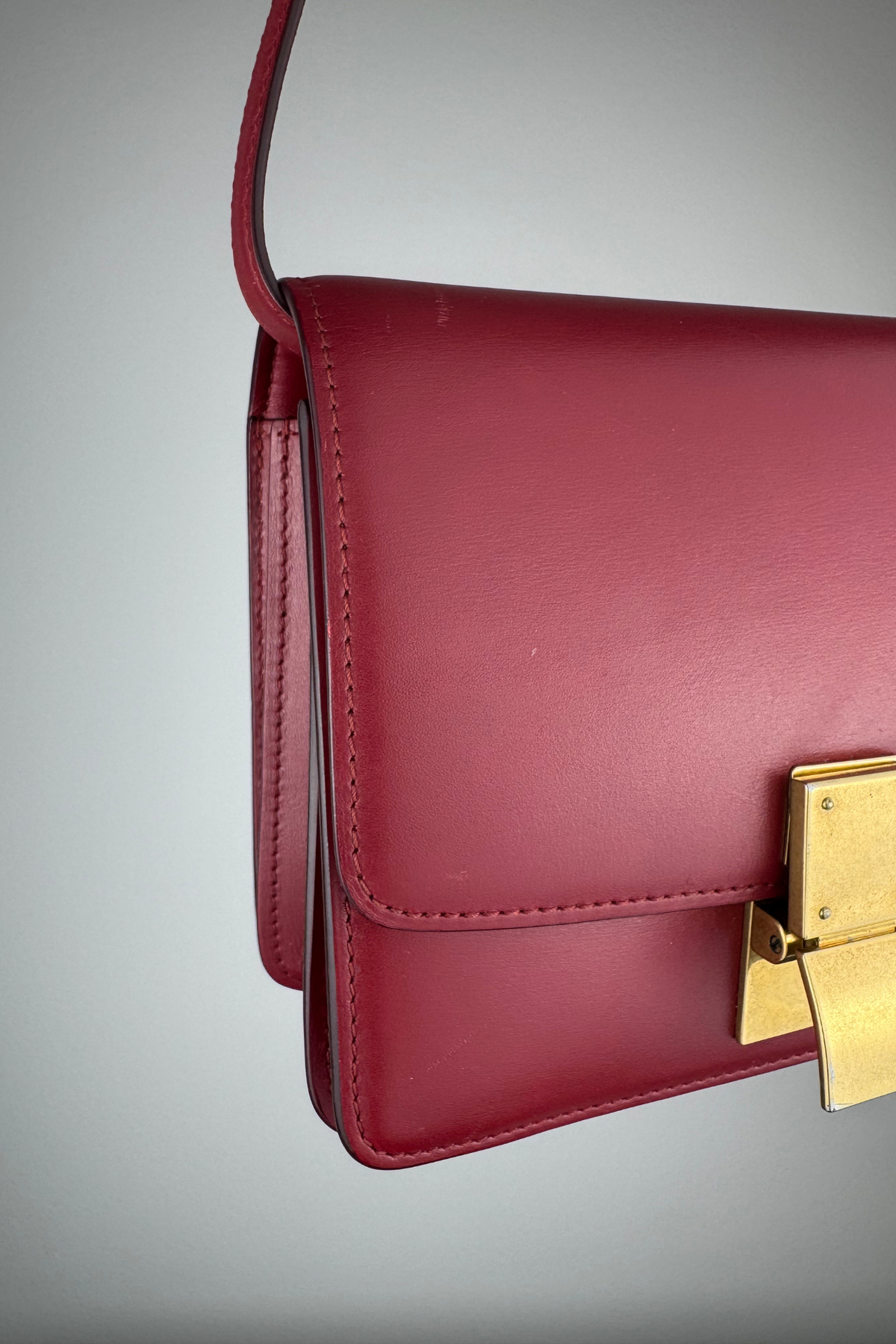Céline Box Calfskin MINI Classic red
