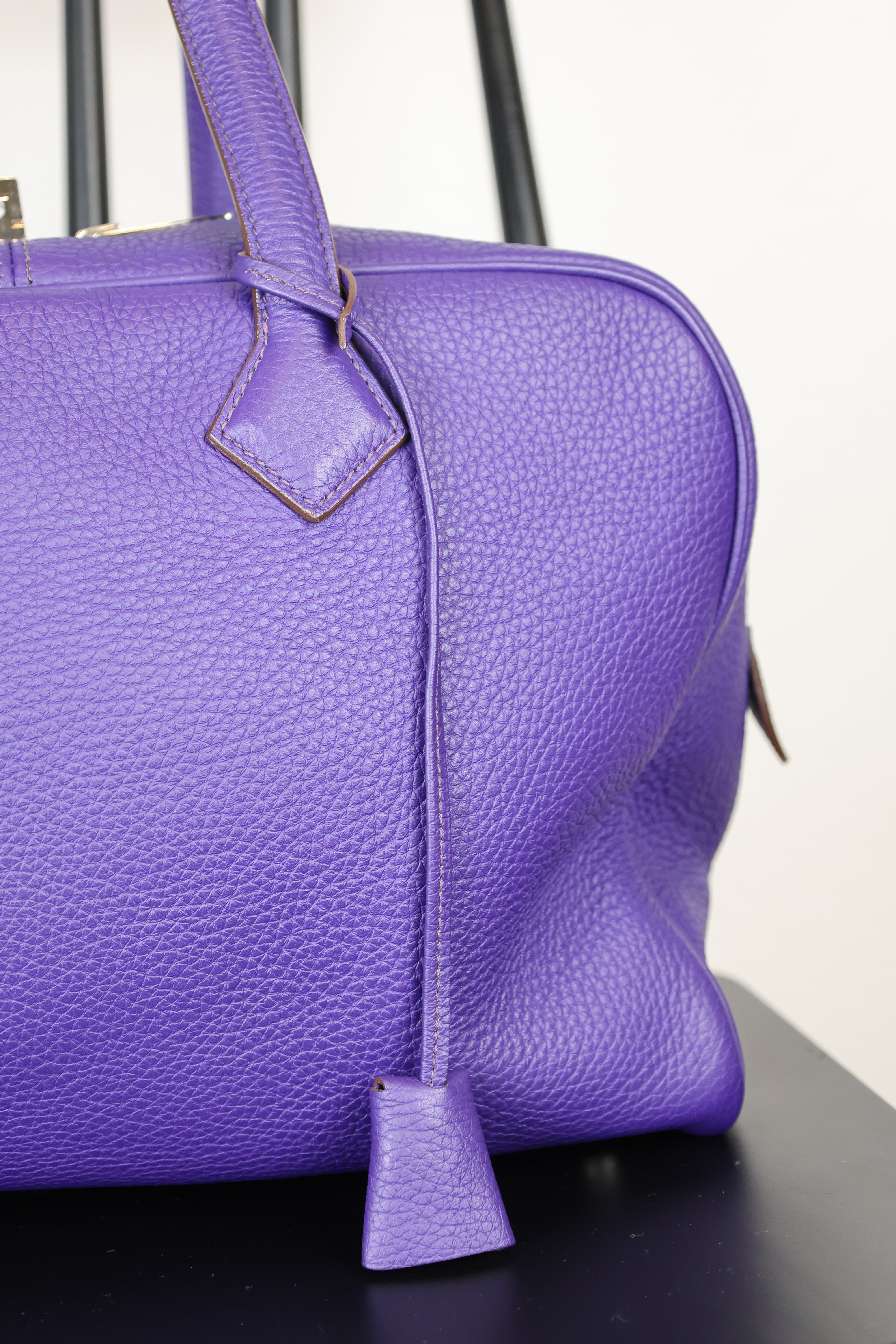 Hermes Victoria 35 Clemence Iris
