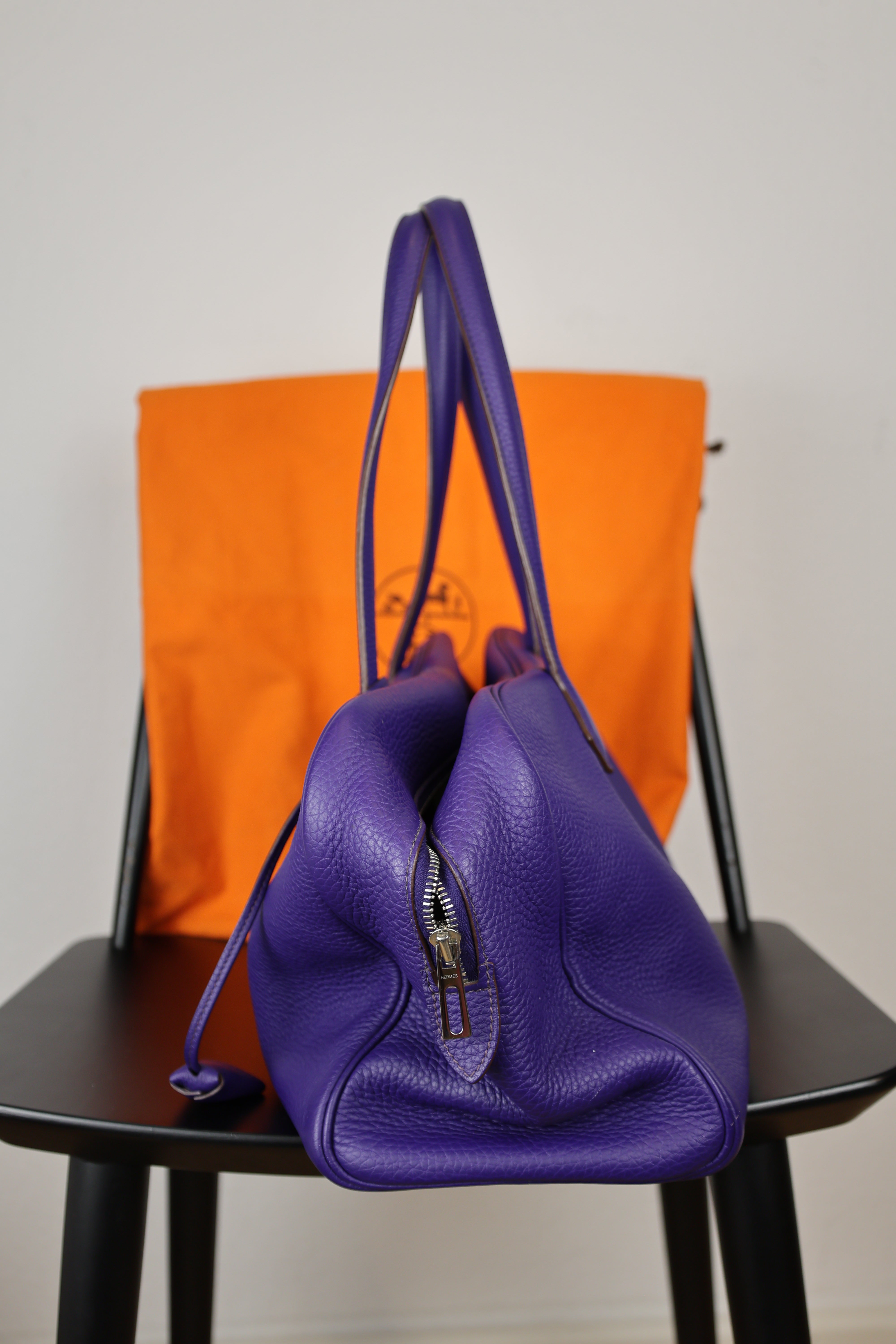 Hermes Victoria 35 Clemence Iris