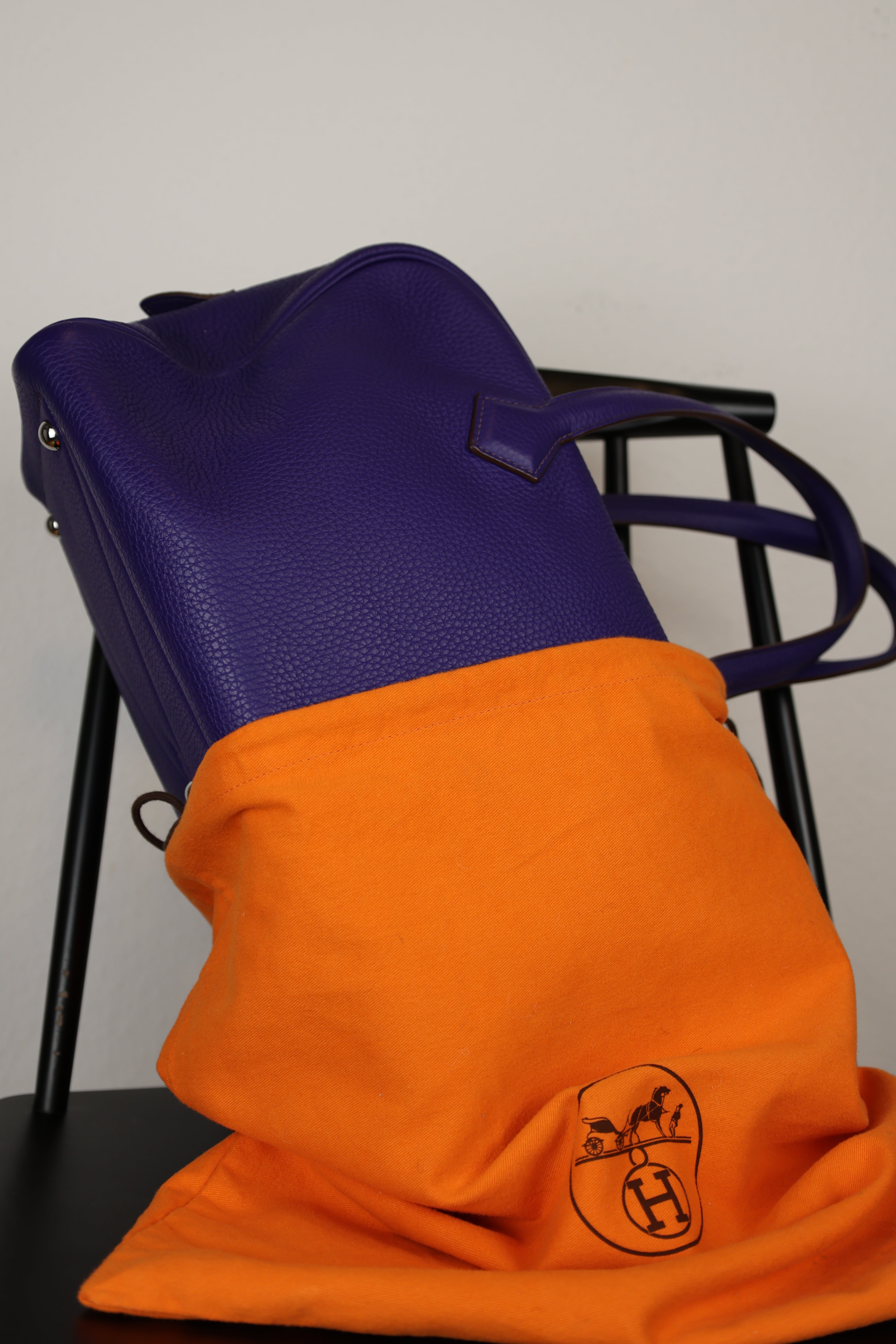 Hermes Victoria 35 Clemence Iris