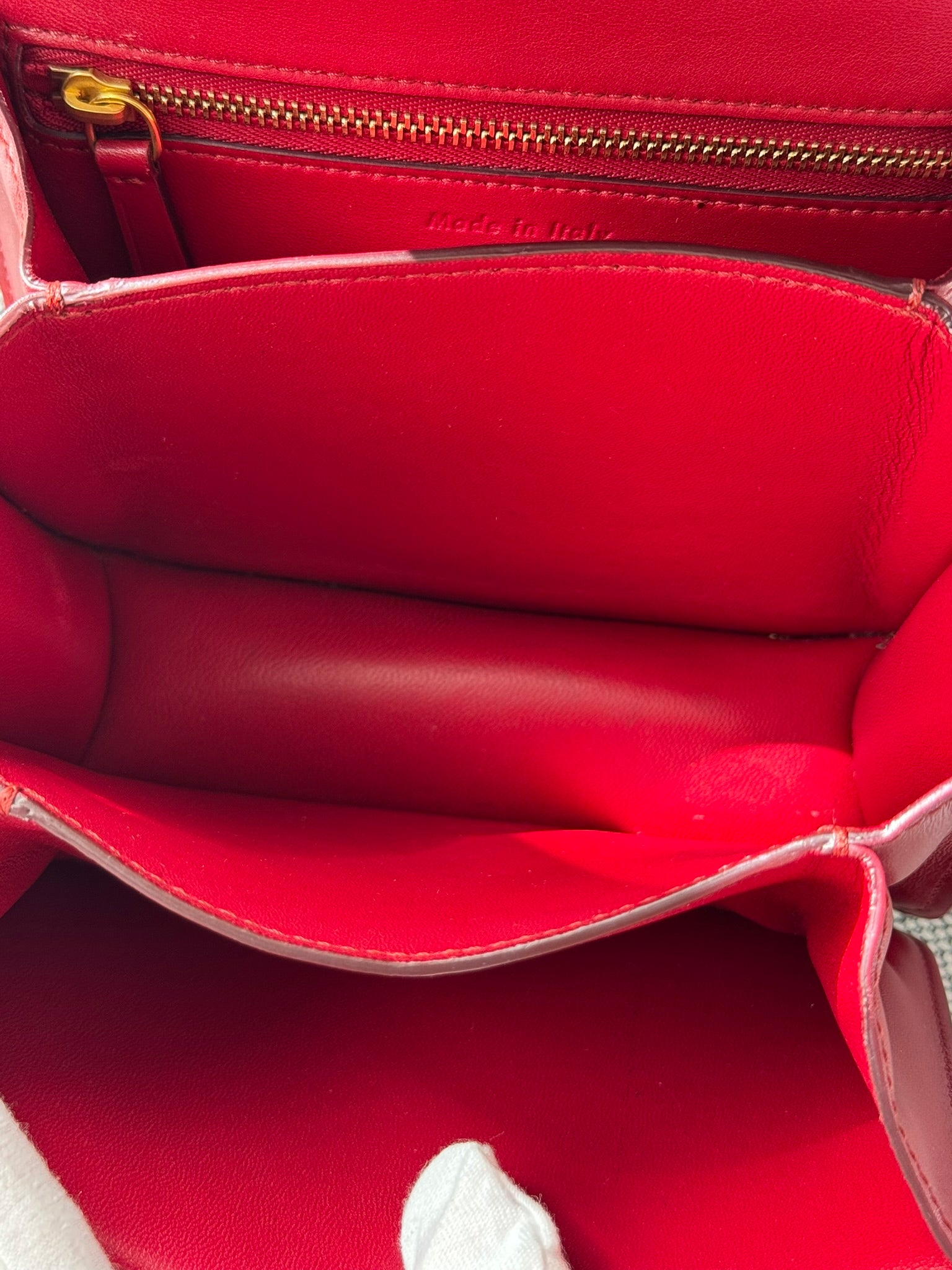 Céline Box Calfskin MINI Classic red