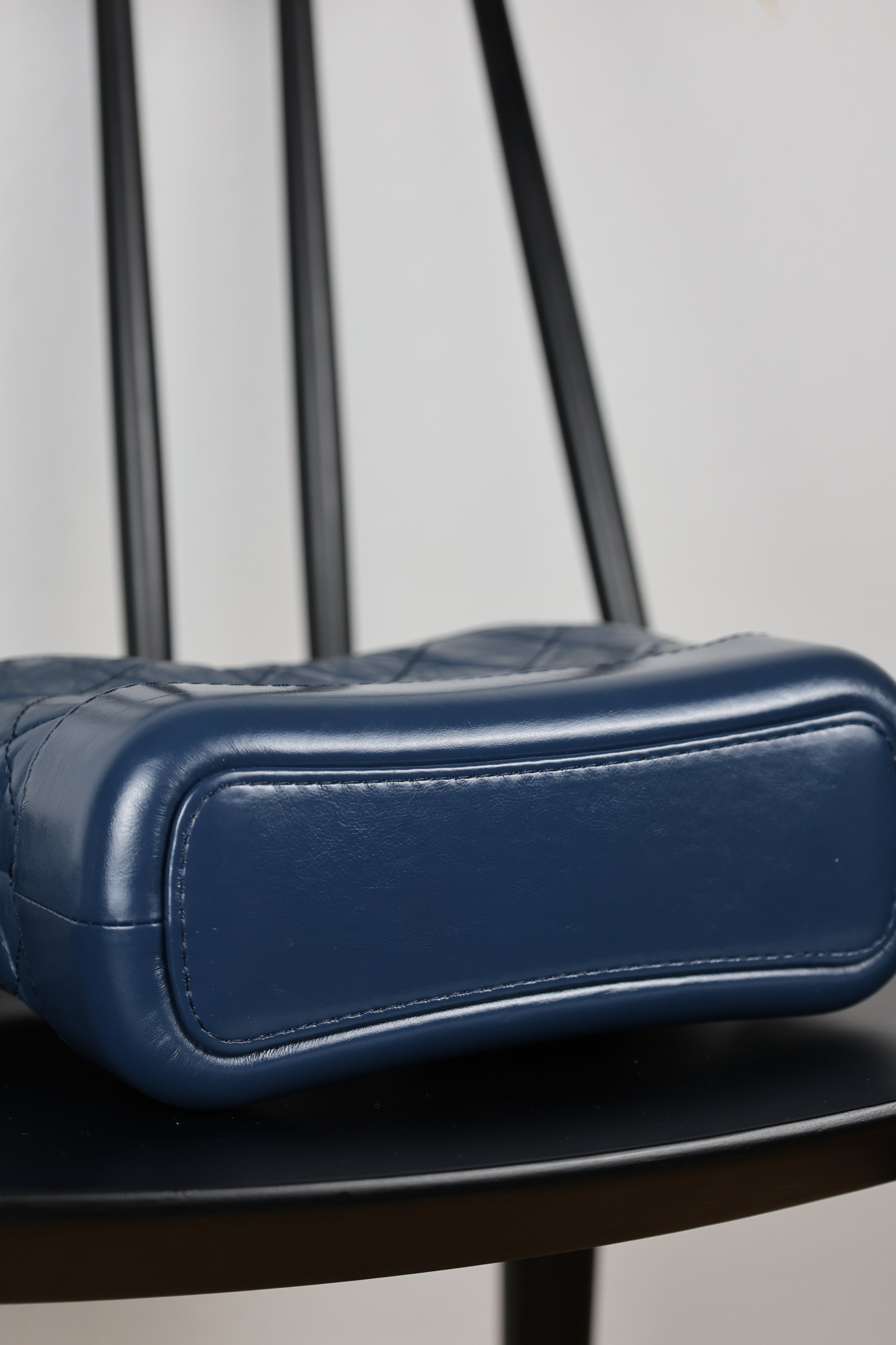 CHANEL Gabrielle Small Hobo Bag in Dark Blue