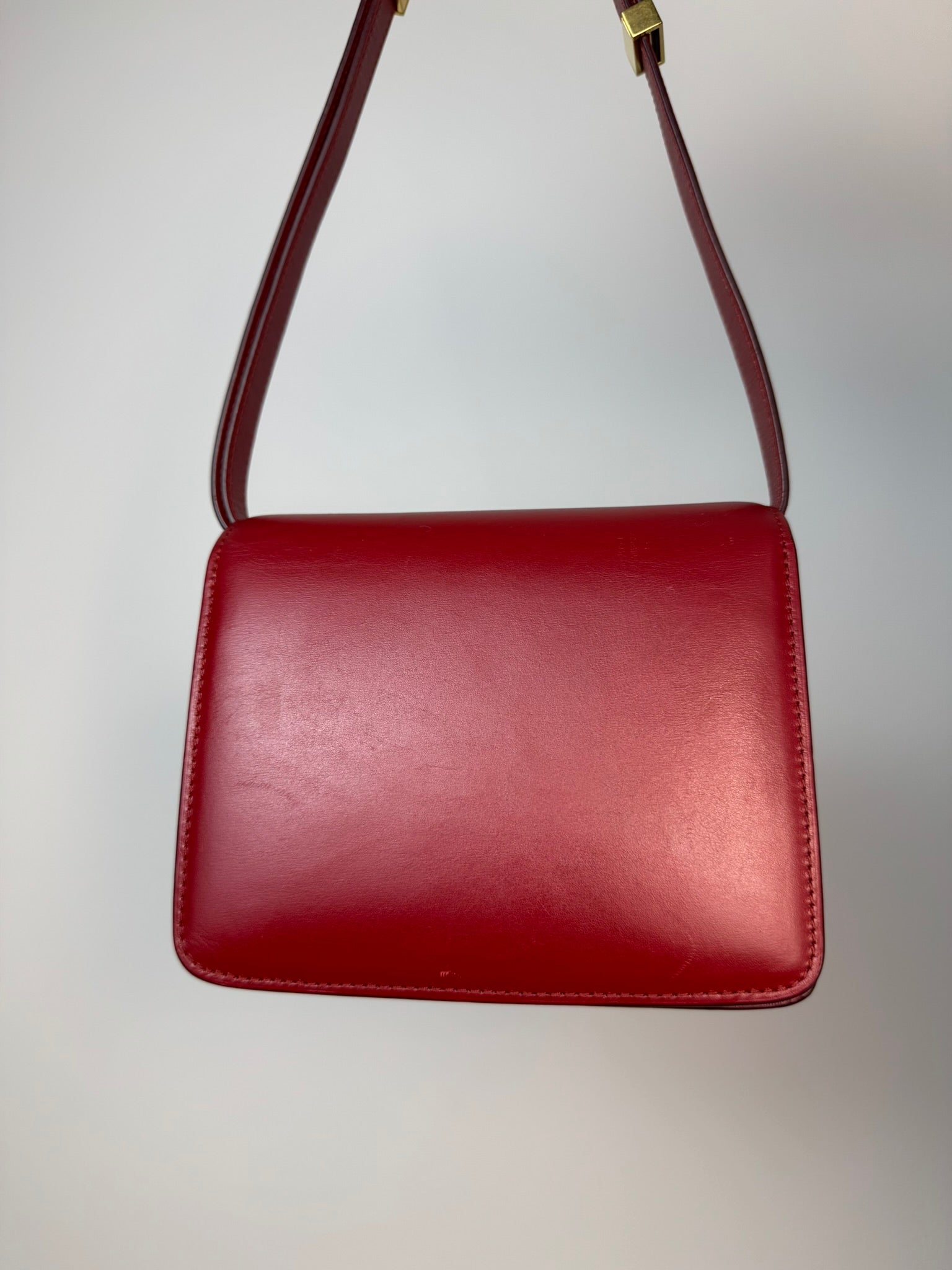 Céline Box Calfskin MINI Classic red