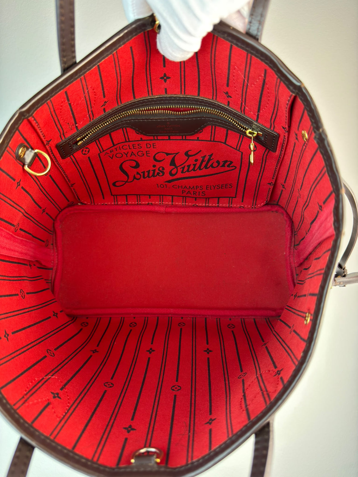 Louis Vuitton Neverfull PM Damier Ebene
